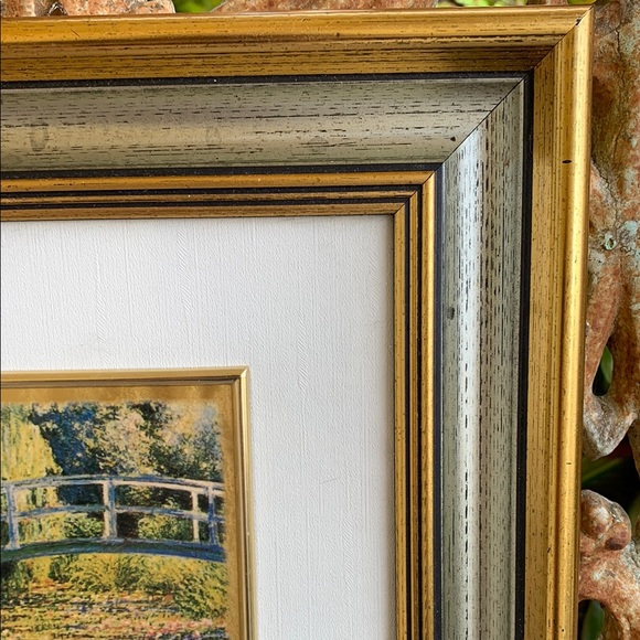 Claude Monet Bridge Painting Framed Print - Picture 5 of 11